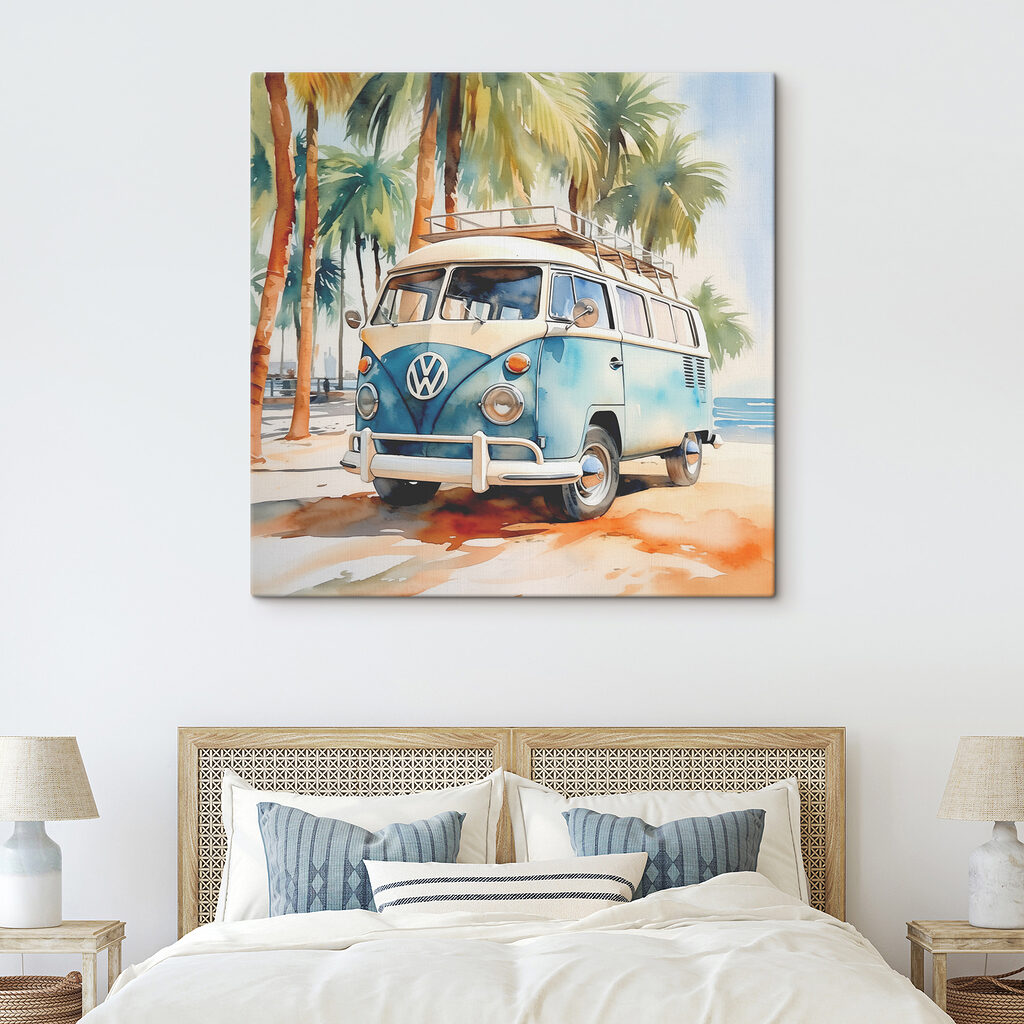 Busje onder de palmen — interieur 2