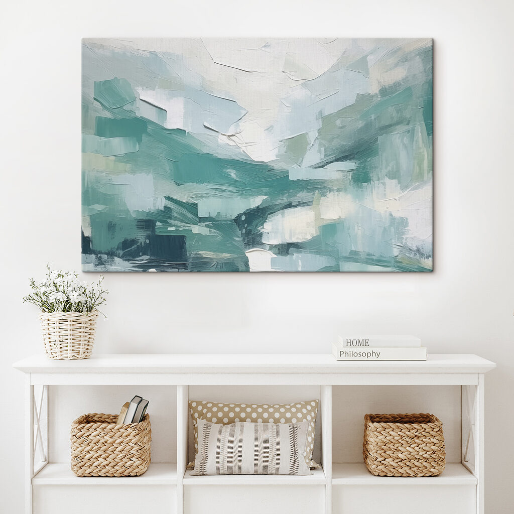 Een schilderij van een landschap — interieur 1