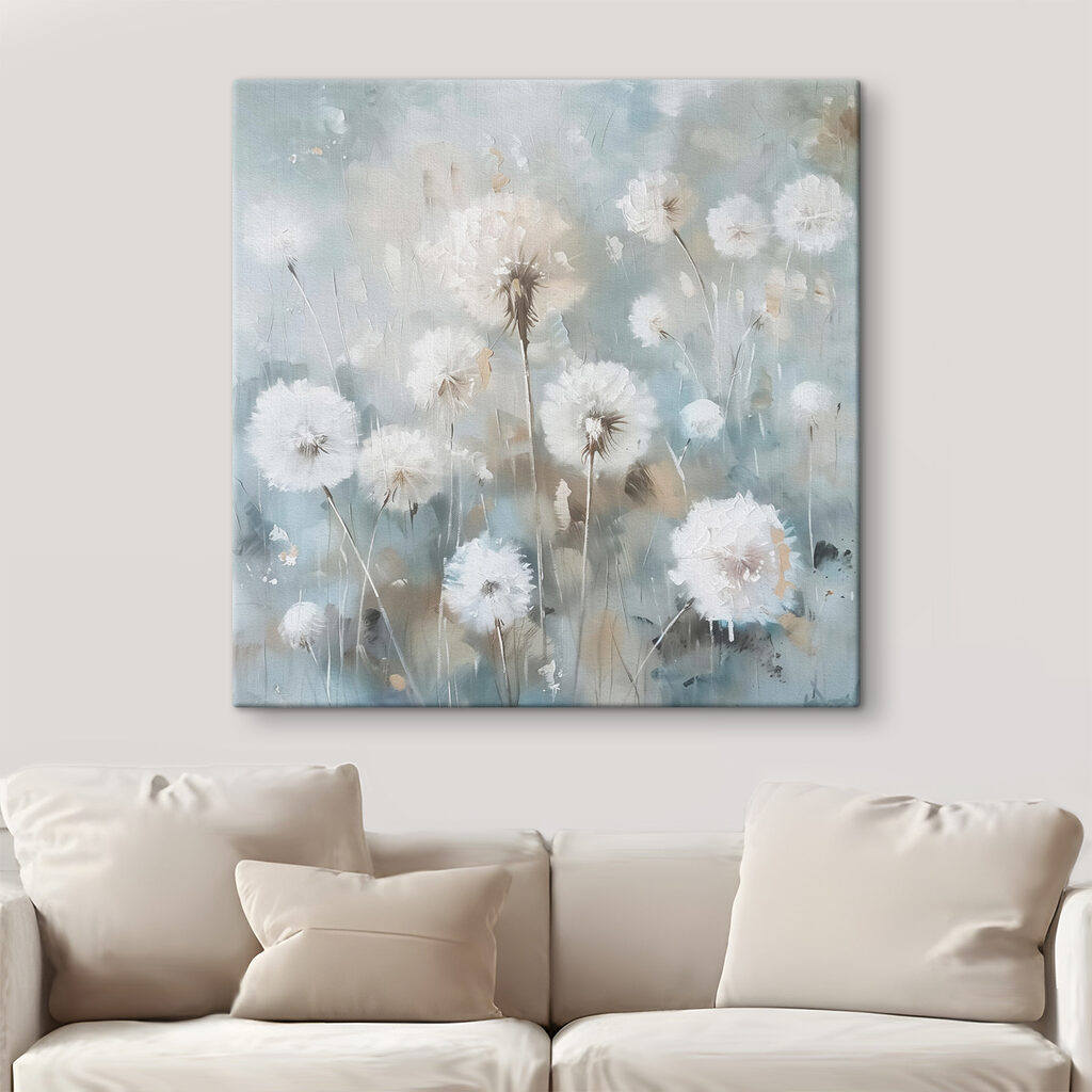 Pluisbollen in een lichtwaas — interieur 1