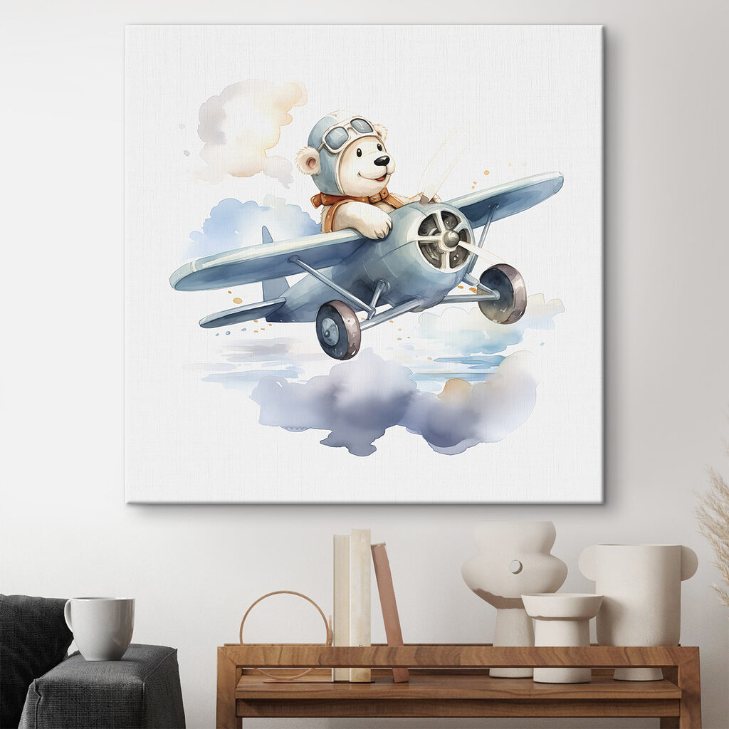 Beertje vliegt door wolken — interieur 2