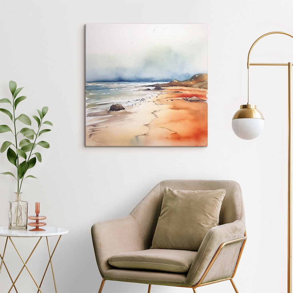Aquarel langs de vloedlijn — interieur 2