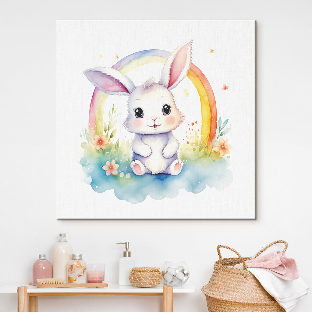 Konijntje onder de regenboog — interieur 2