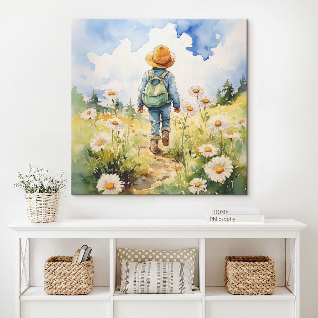 Op pad tussen margrieten — interieur 1