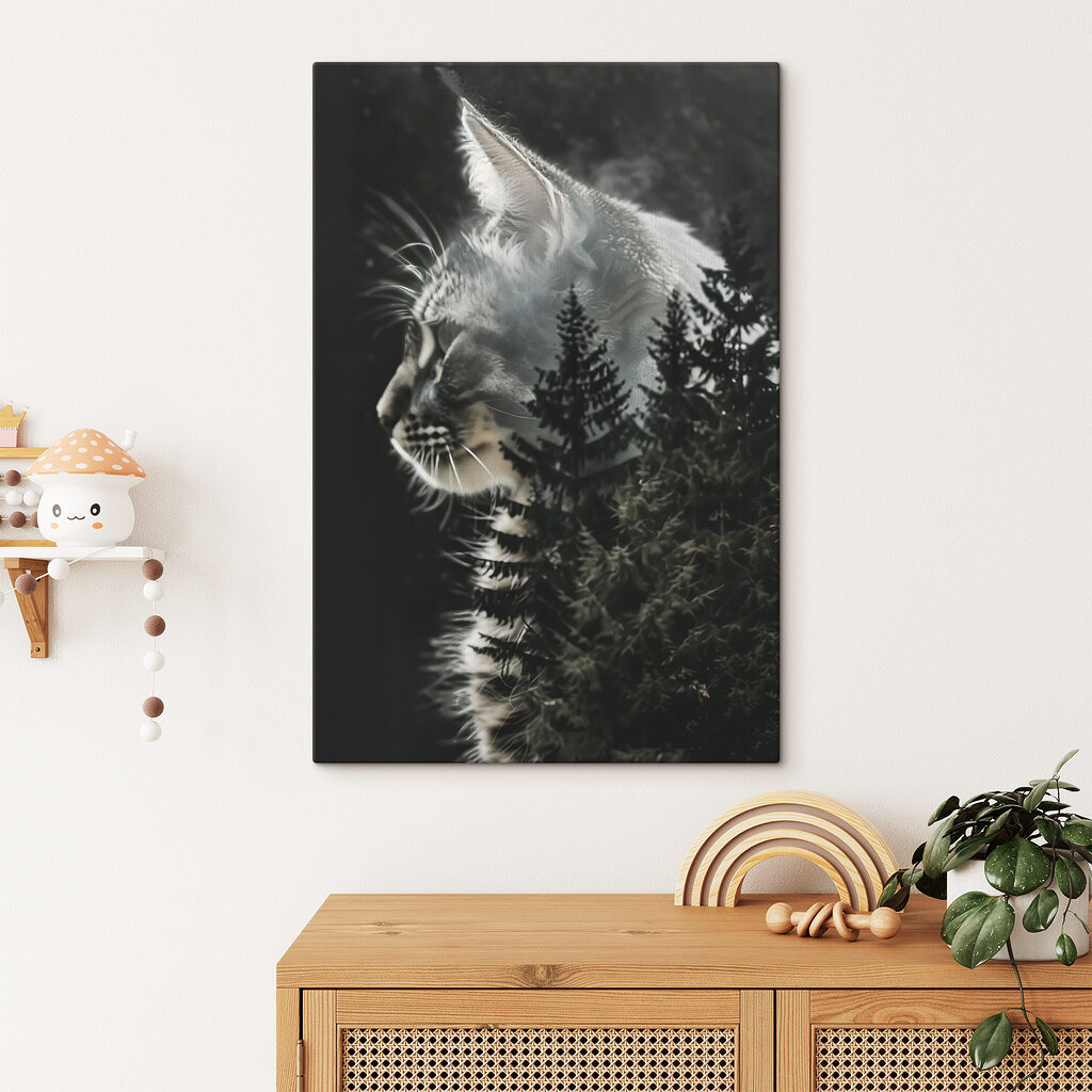 Kat draagt het bos — interieur 1