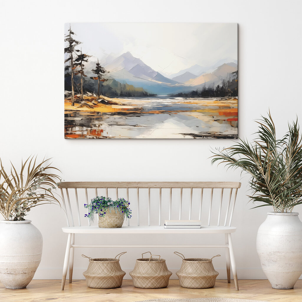 Bergwater tussen gouden oevers — interieur 1