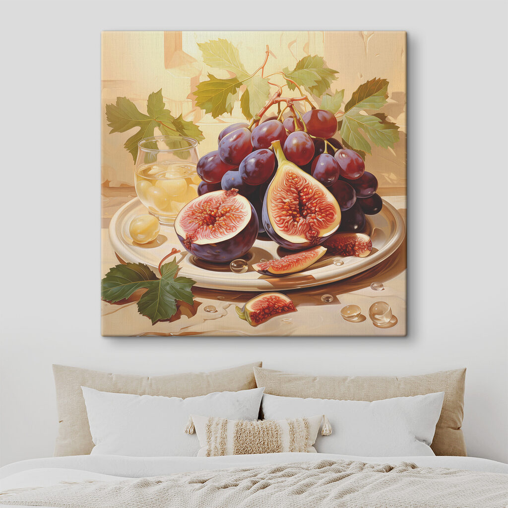 Vijgen naast blauwe druiven — interieur 1