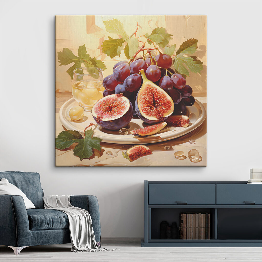 Vijgen naast blauwe druiven — interieur 2