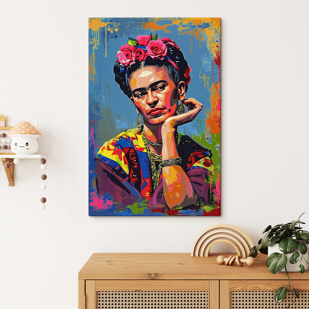 Frida met ondersteunde kin — interieur 2