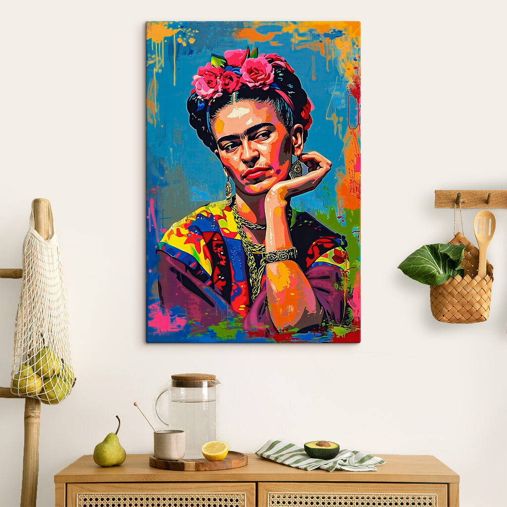 Frida met ondersteunde kin — interieur 3