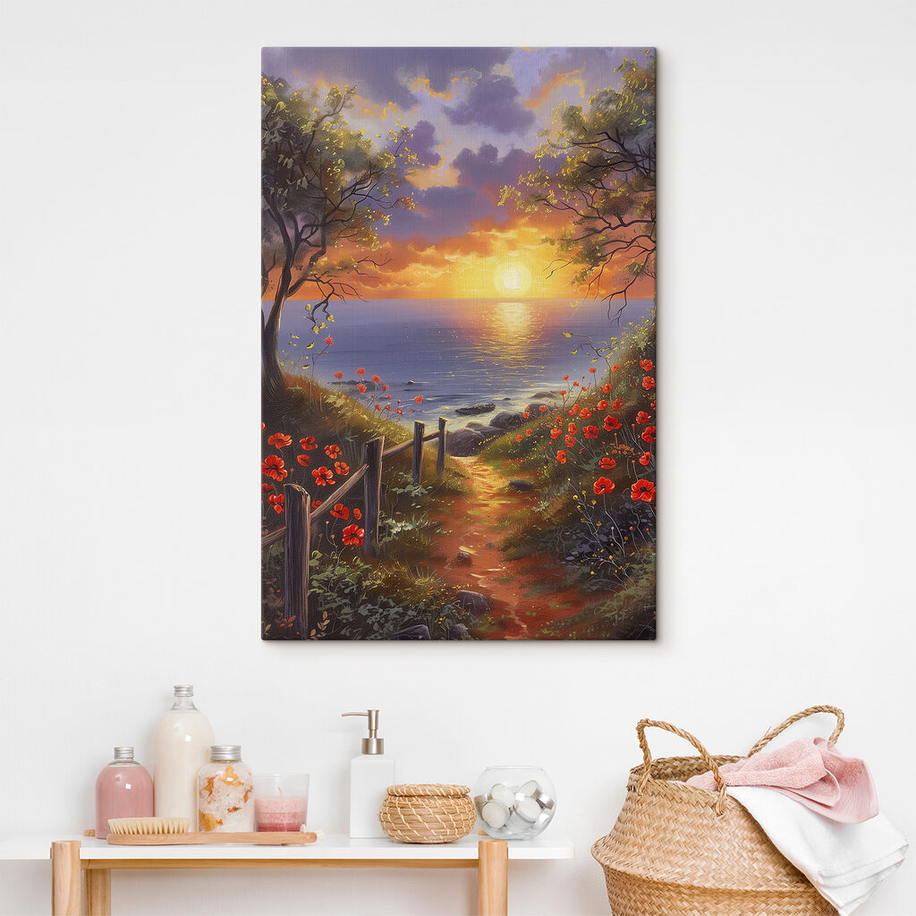 Bloemenpad naar de avondzee — interieur 2