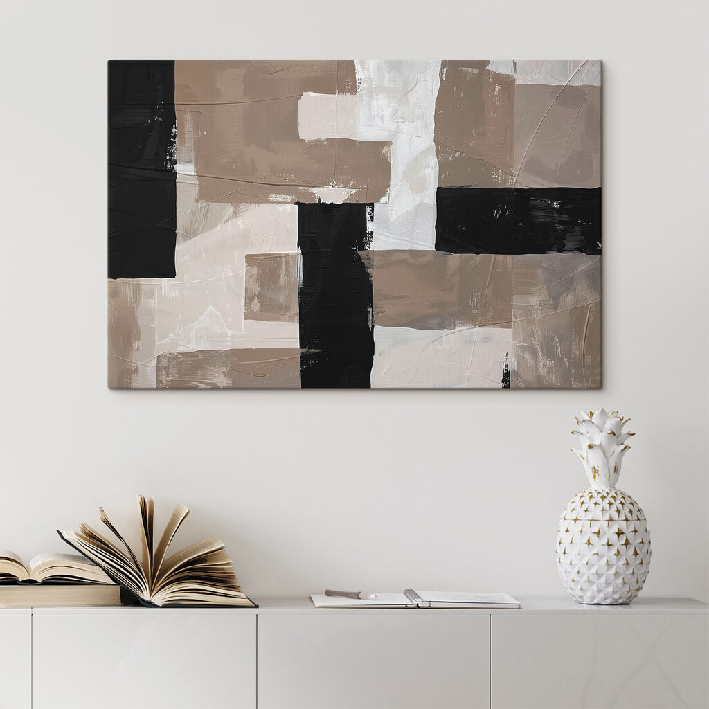 Brede vlakken in aardetinten — interieur 2