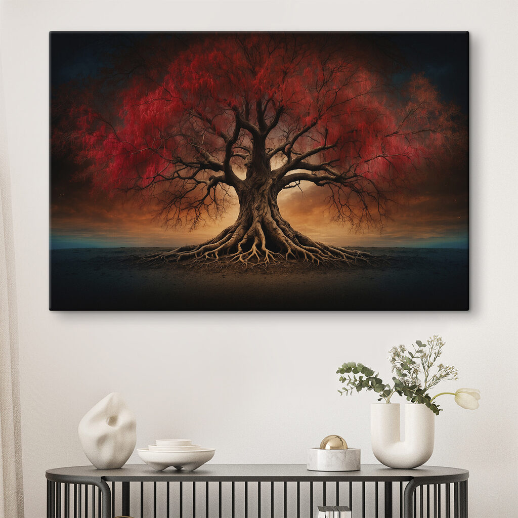 Rode boom wortelt diep — interieur 1