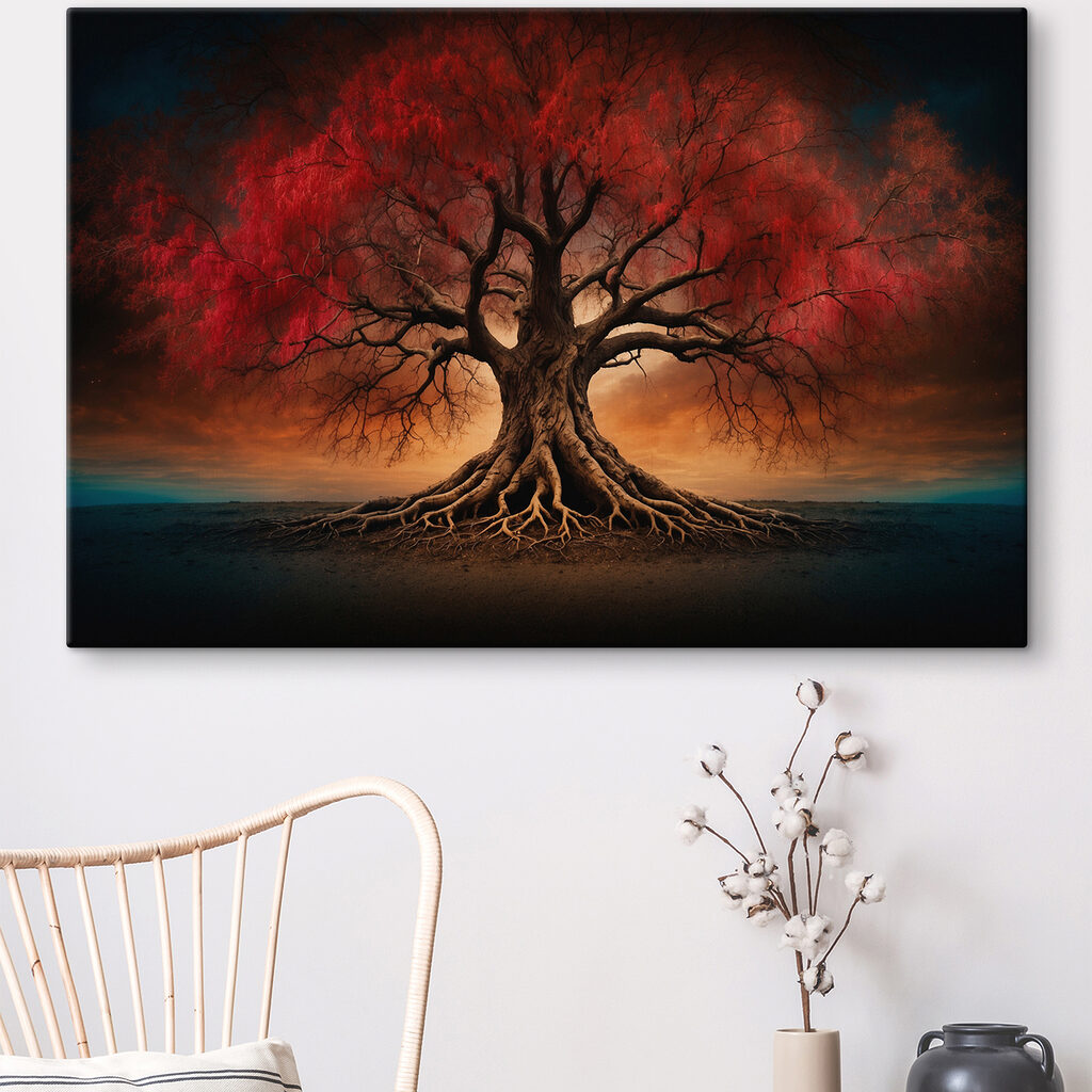 Rode boom wortelt diep — interieur 3