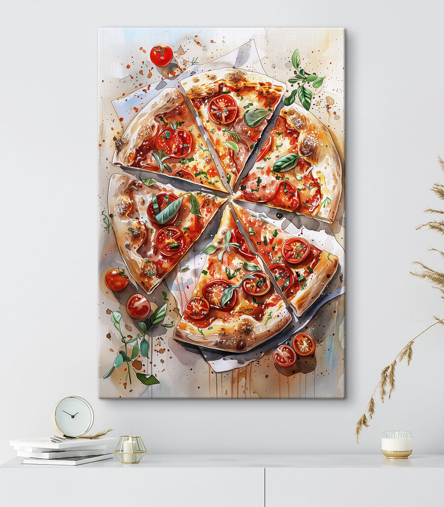 Pizza tussen tomaatjes — interieur 3