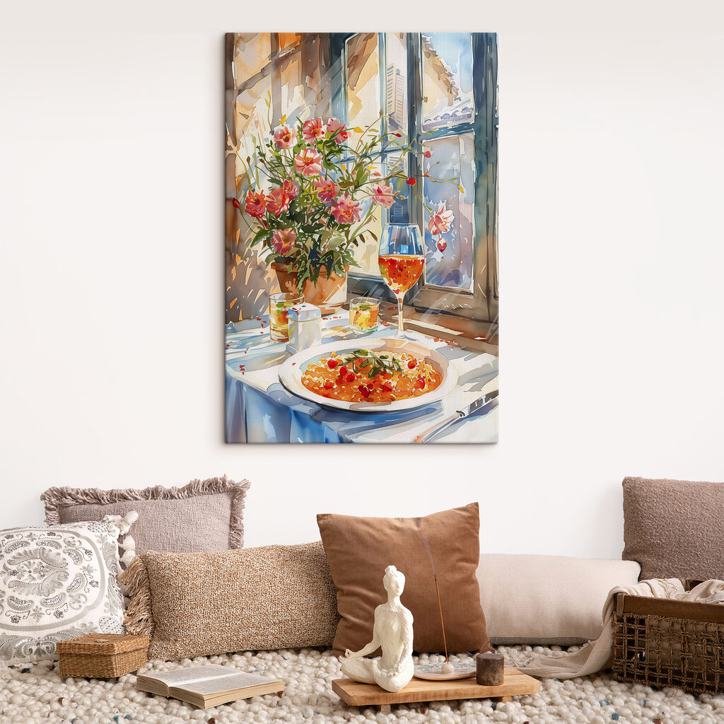 Pasta in het raamlicht — interieur 2