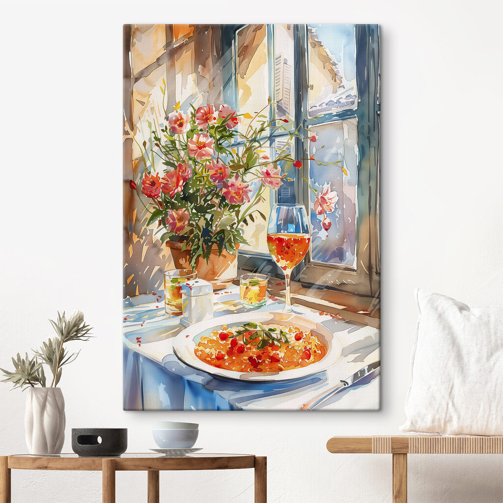 Pasta in het raamlicht — interieur 3
