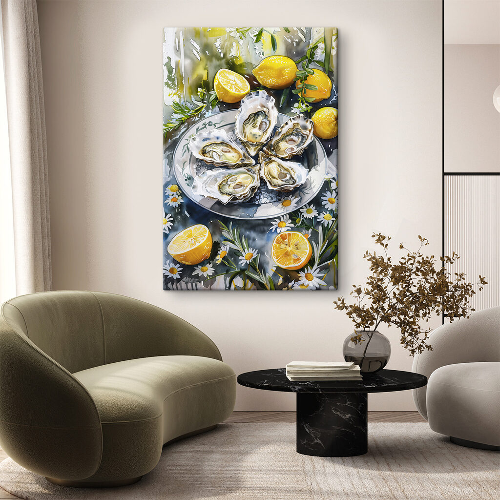 Oesters tussen bloeiende citroenen — interieur 1
