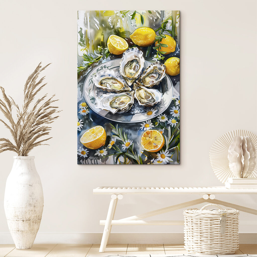 Oesters tussen bloeiende citroenen — interieur 3