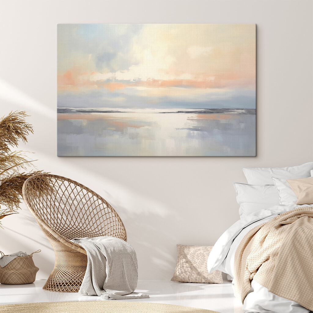 Een horizon in pasteltinten — interieur 1