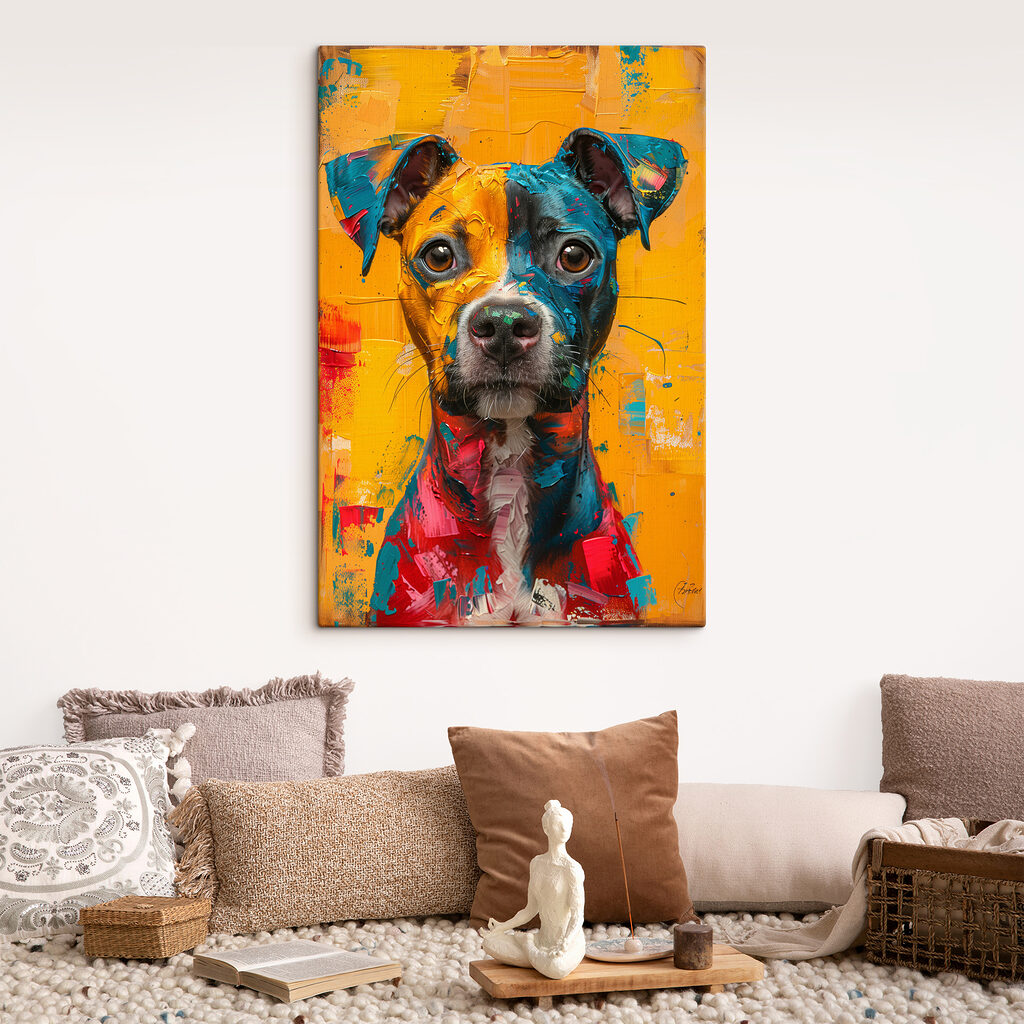 Een hond vol zonnekleuren — interieur 2