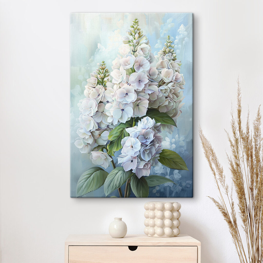 Bloemen op hoge trossen — interieur 3