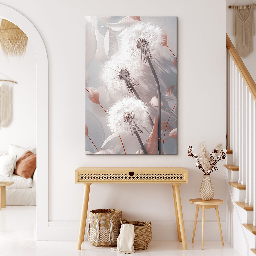 Drie pluisbollen buigen mee — interieur 1