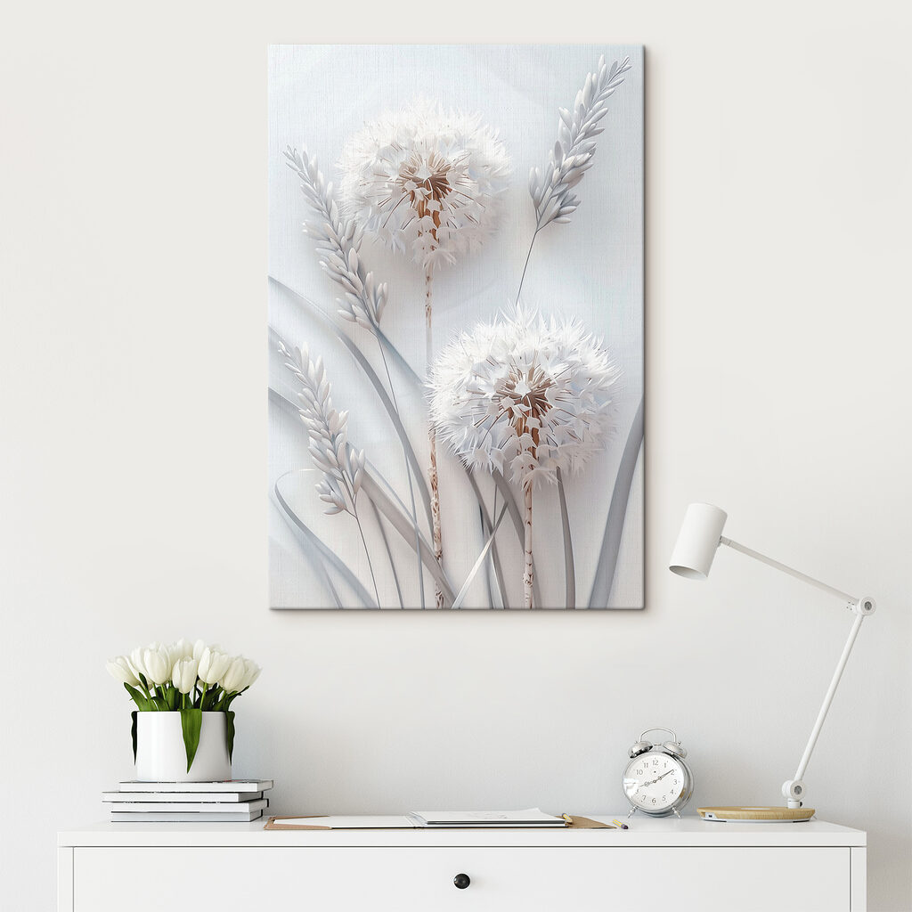 Twee pluisbollen in licht — interieur 2