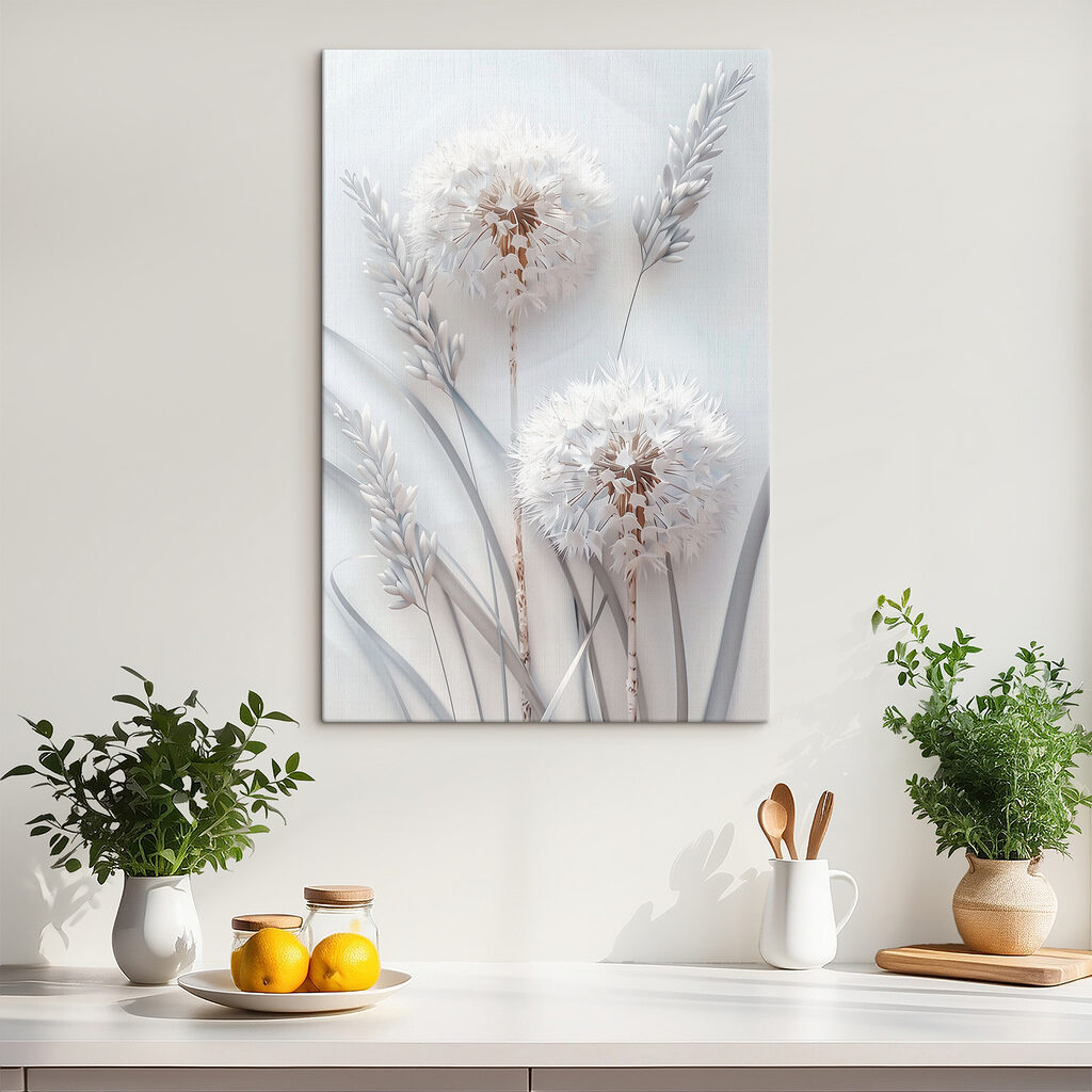 Twee pluisbollen in licht — interieur 1