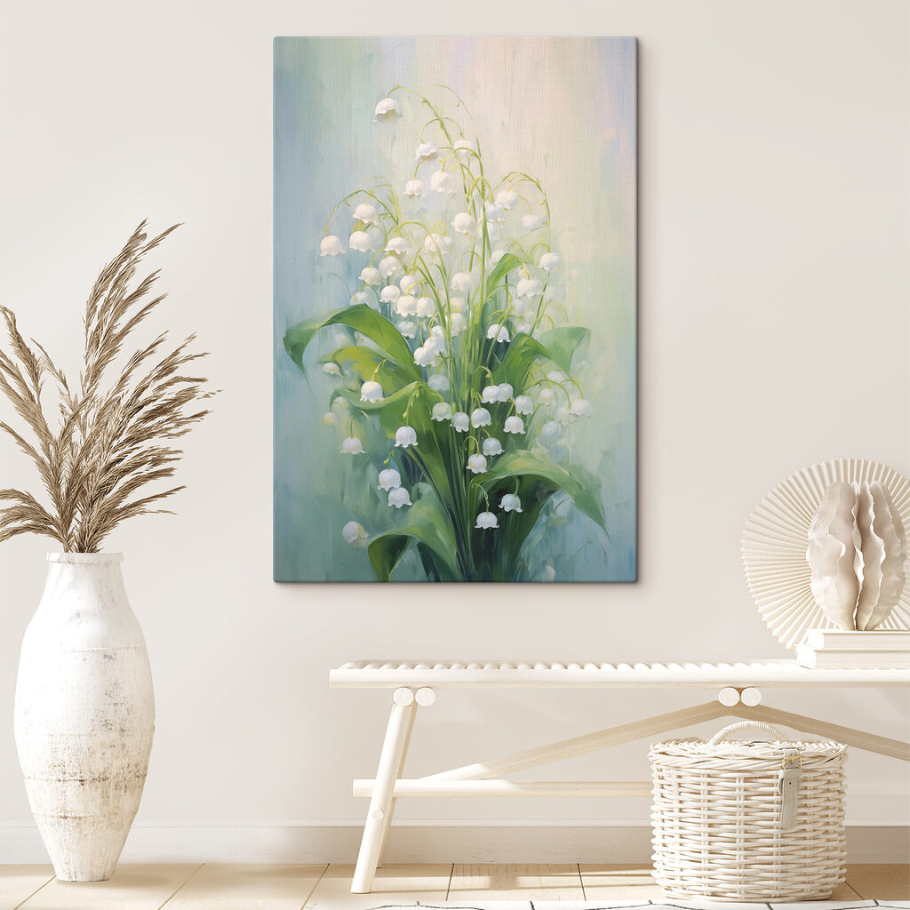 Lelietjes tussen breed groen — interieur 2