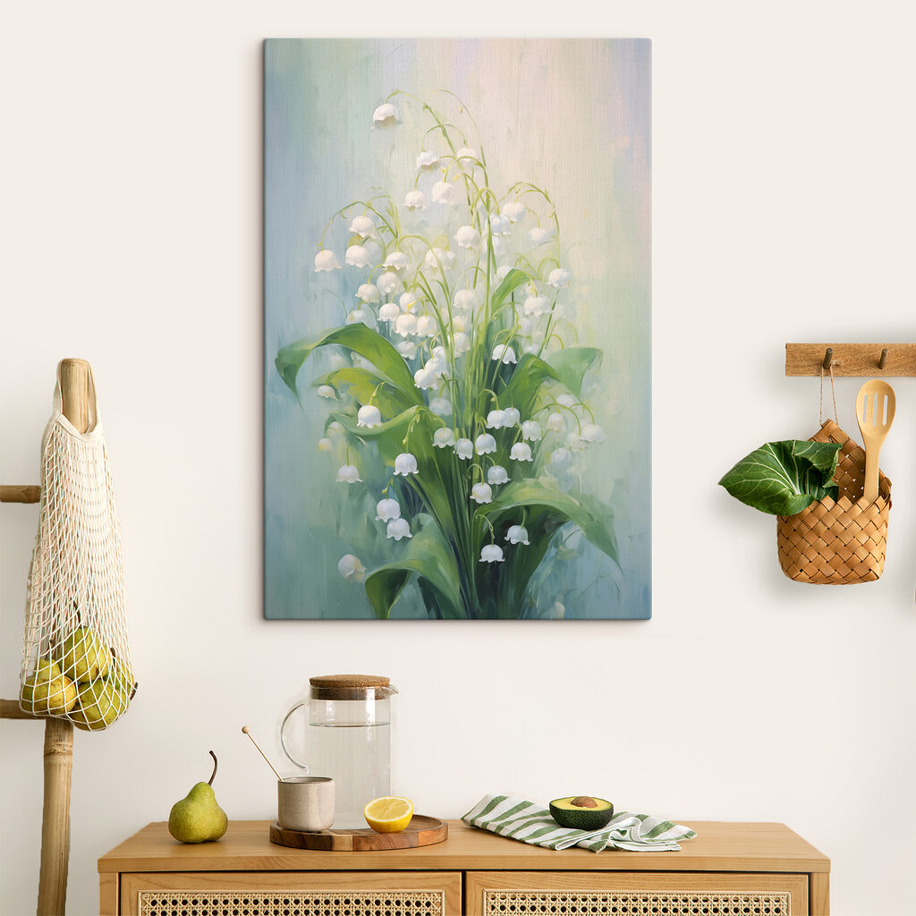 Lelietjes tussen breed groen — interieur 1