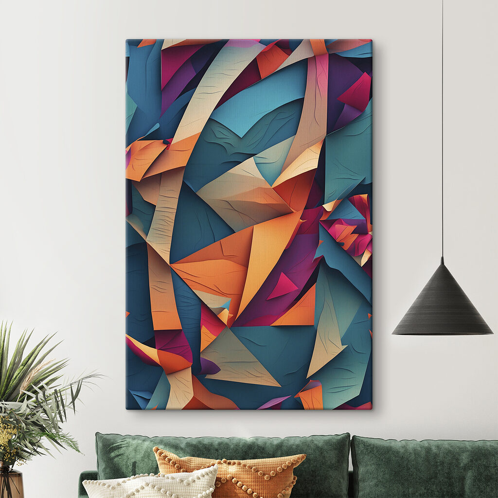 Een profiel in kleurvlakken — interieur 1