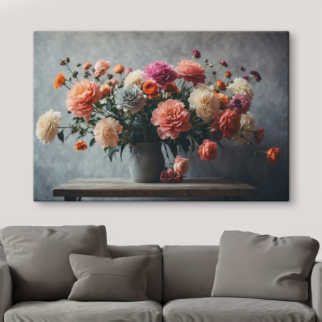 Een boeket op hout — interieur 3