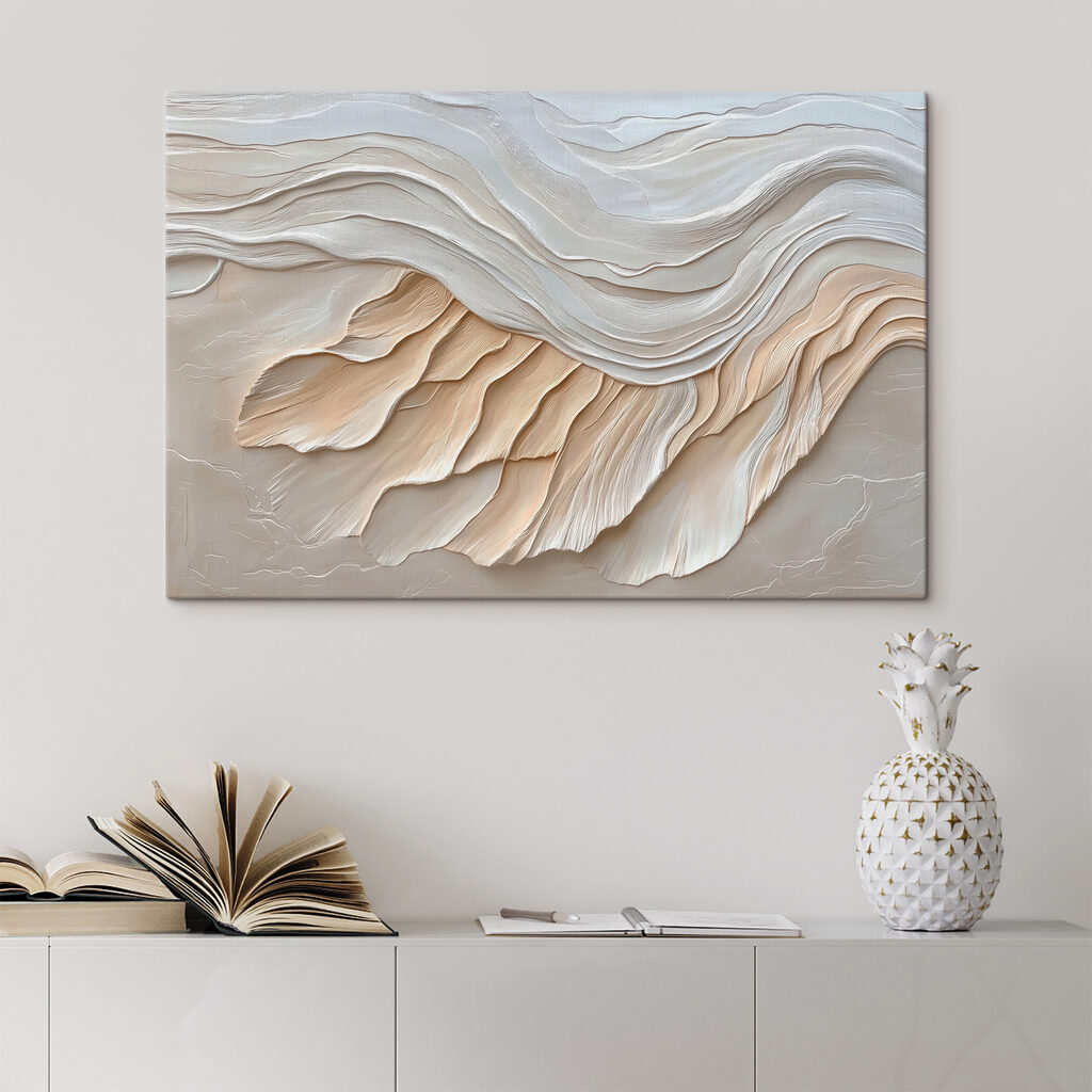 Witte lagen gaan golven — interieur 3