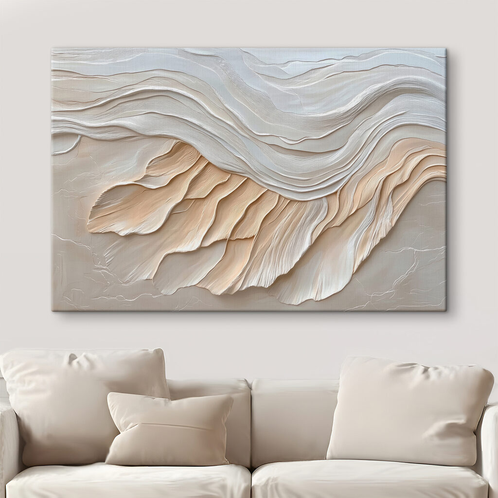 Witte lagen gaan golven — interieur 1