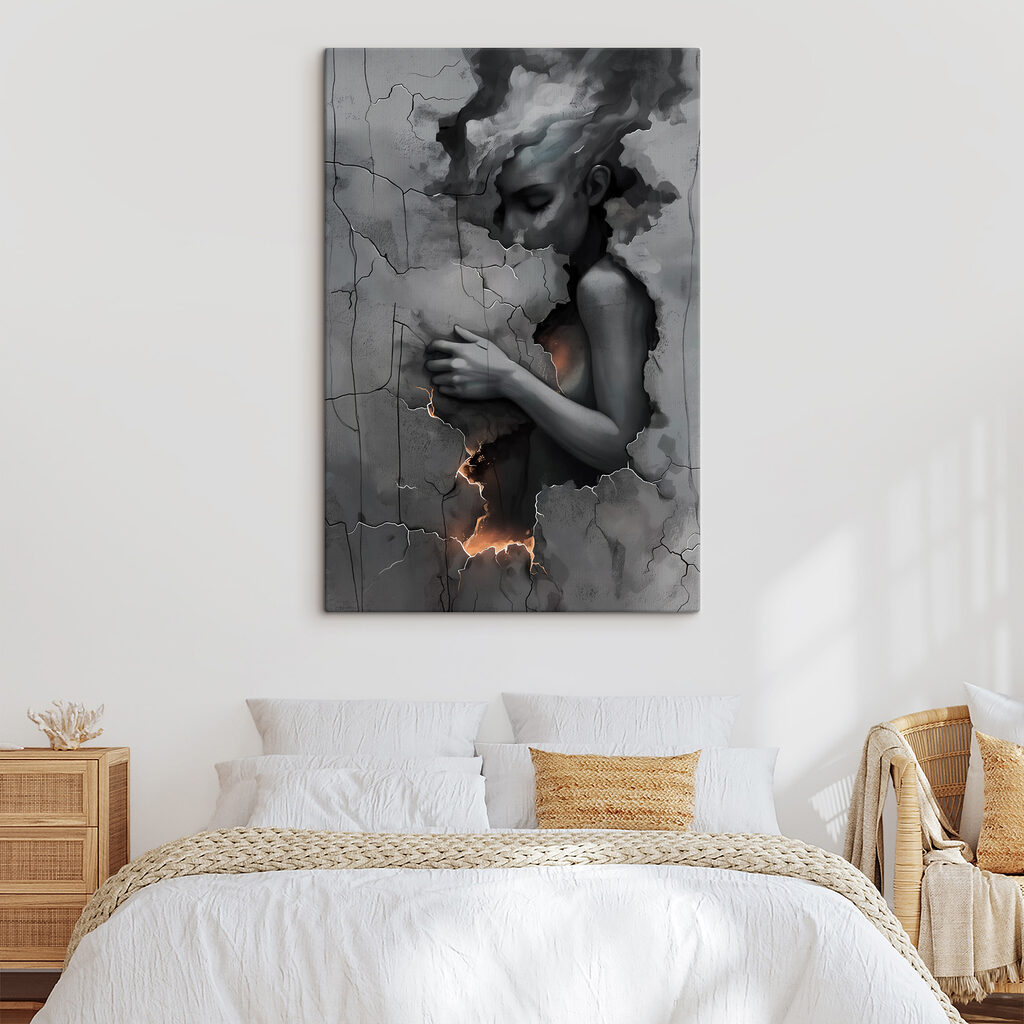Gestalte breekt door grijs — interieur 2