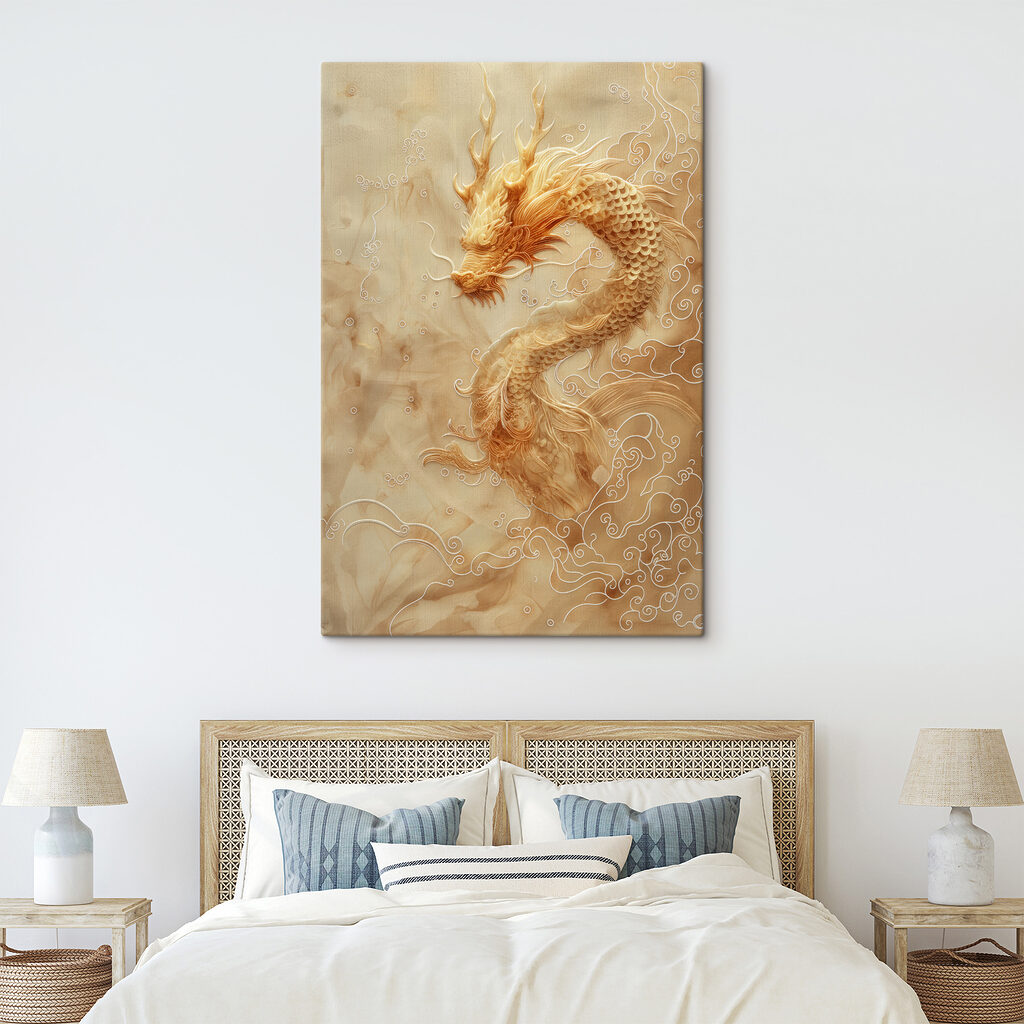 Draak in gouden wolken — interieur 2