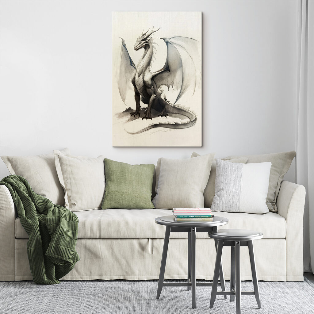 Draak richt zich op — interieur 2