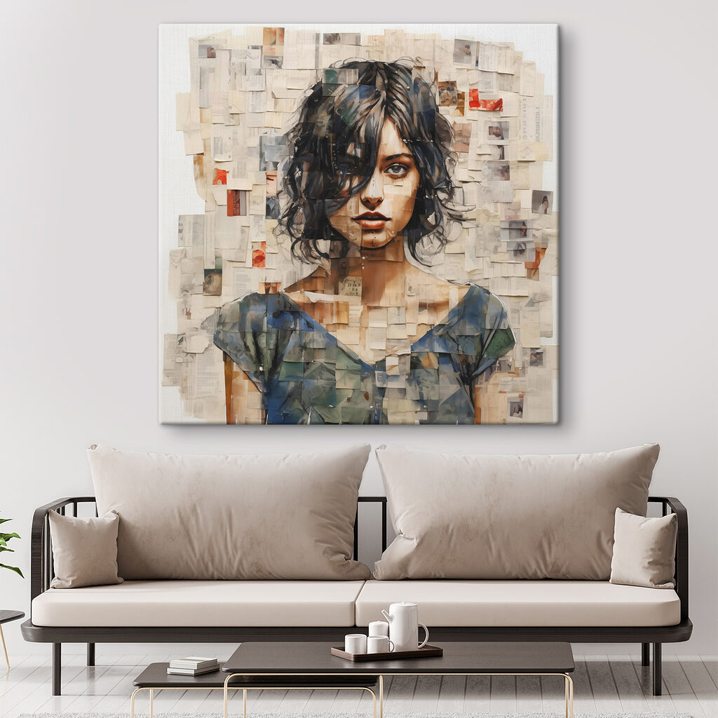 Portret in bleke fragmenten — interieur 2