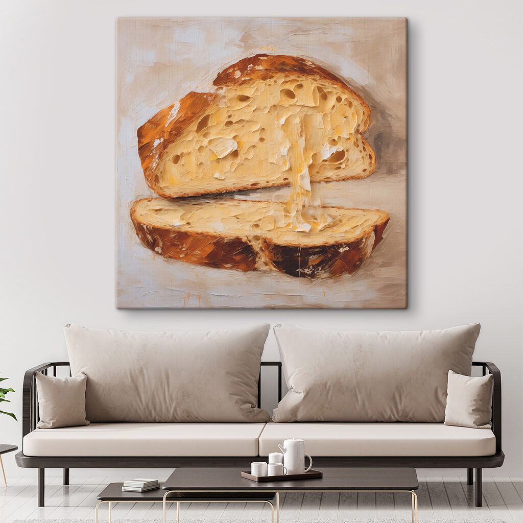 Vers brood met boter — interieur 2