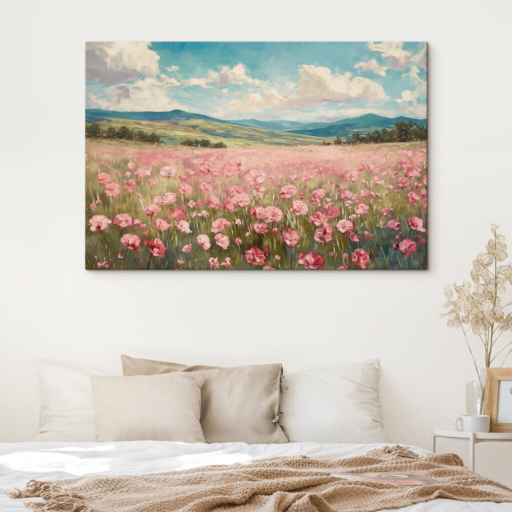 Een veld vol roze — interieur 2