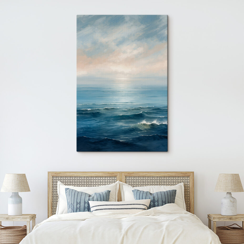 De zee in perziktinten — interieur 2