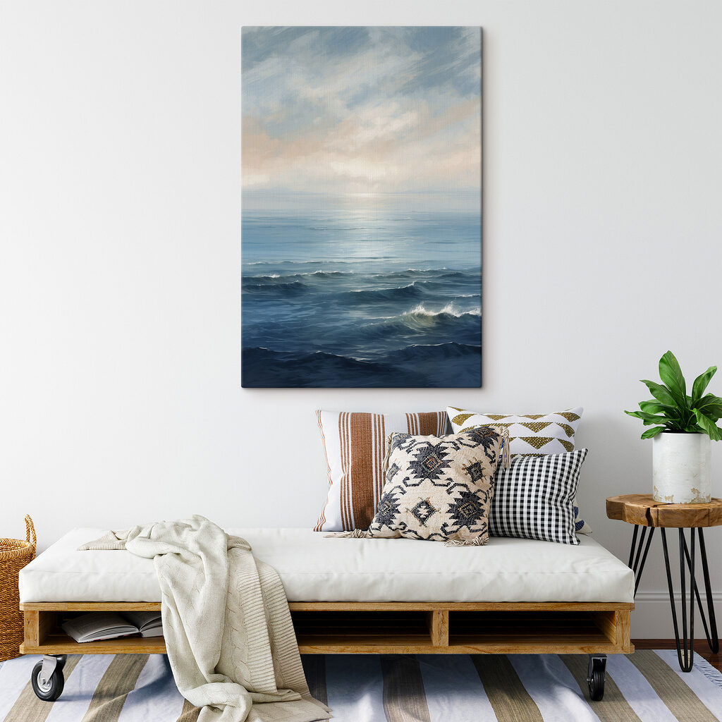 De zee in perziktinten — interieur 3