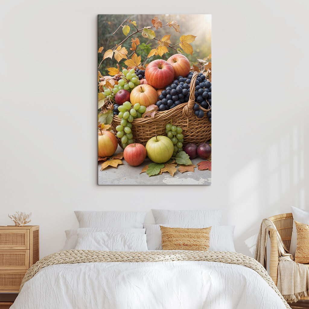 Een mand vol najaarsfruit — interieur 2