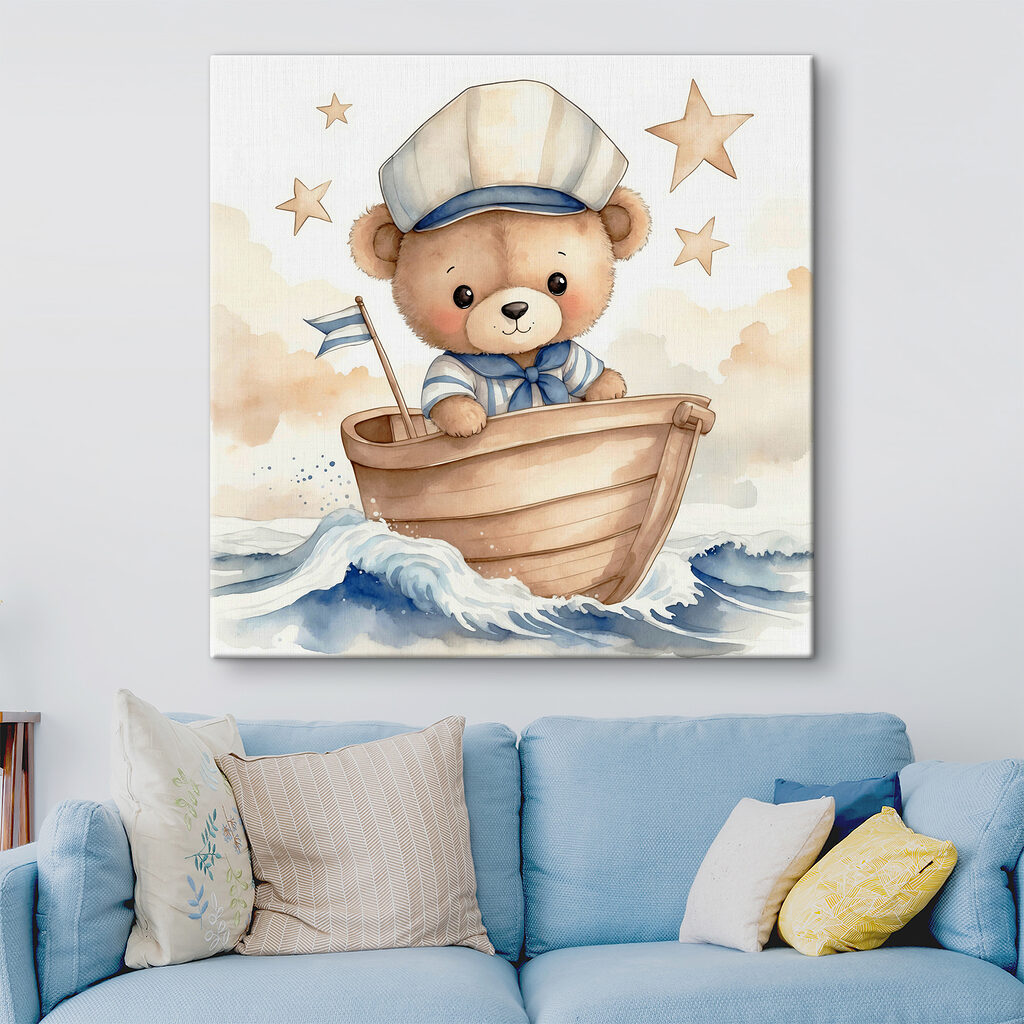 Beertje stuurt een roeiboot — interieur 3