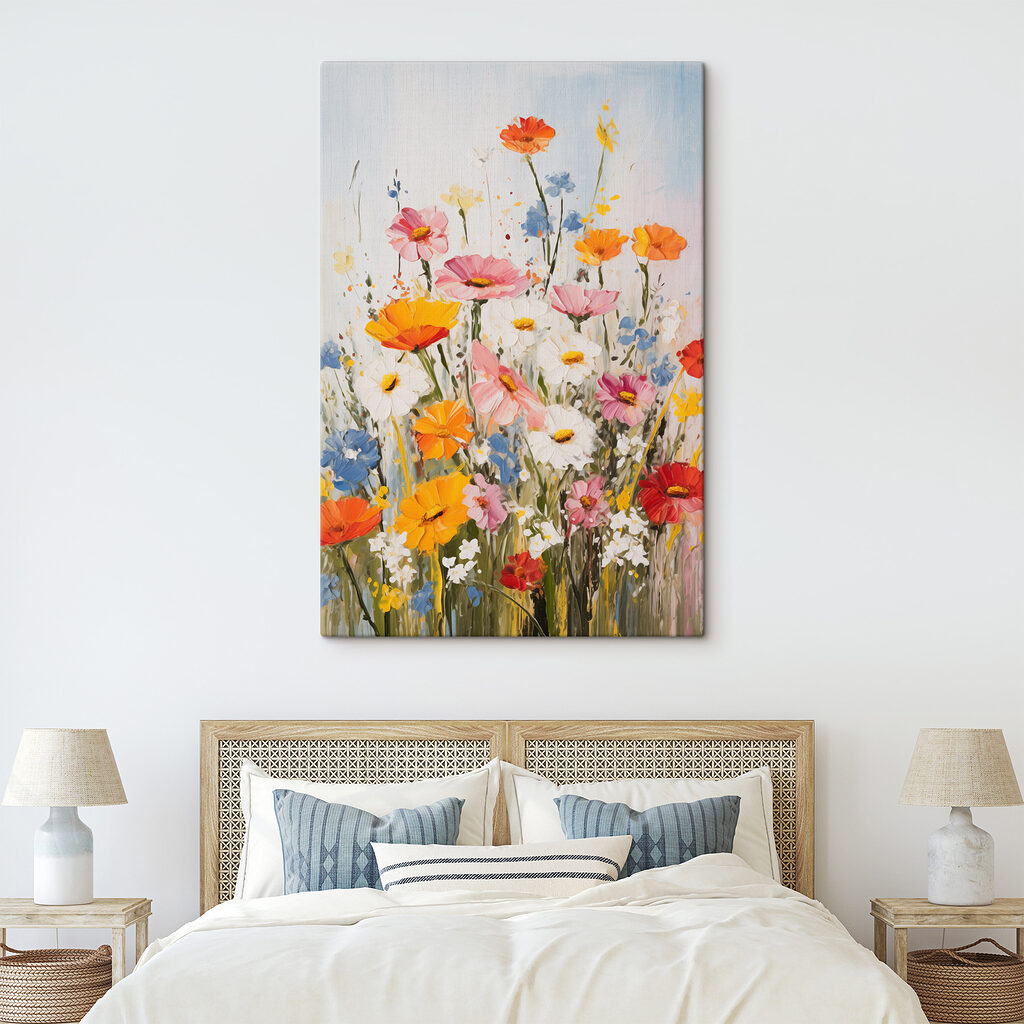 Gele bloei langs lijnen — interieur 2