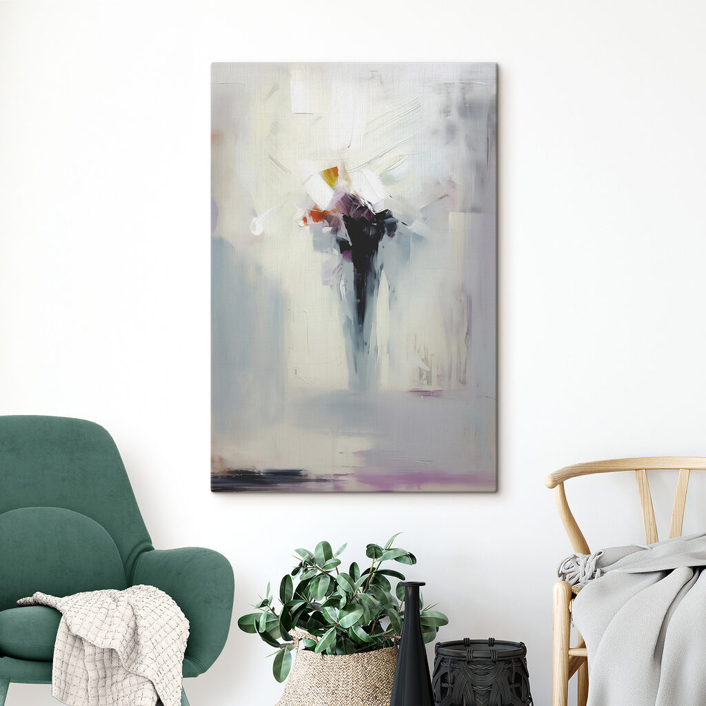 Een gestalte in helderwit — interieur 1