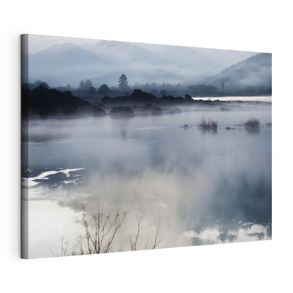 Nevel boven stil water — productweergave