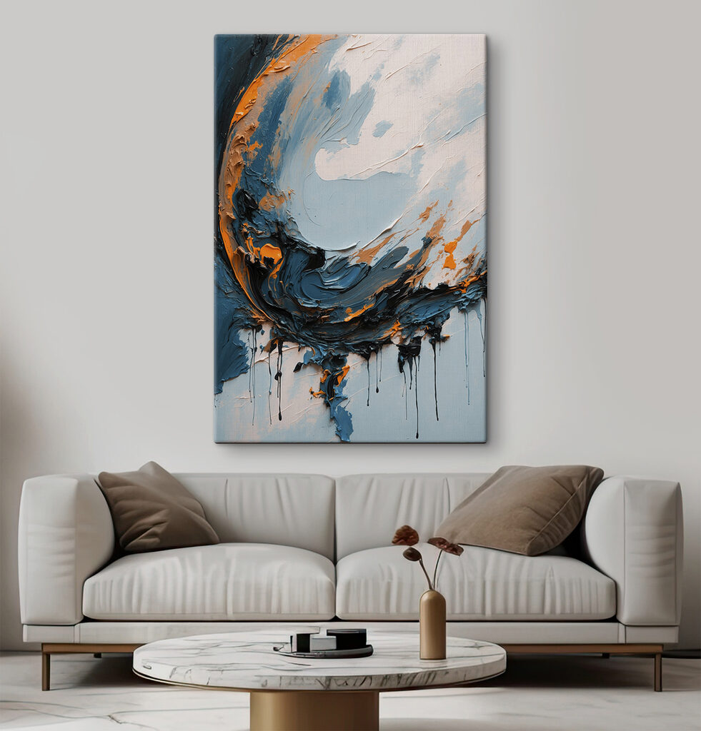 Een golf van verf — interieur 3