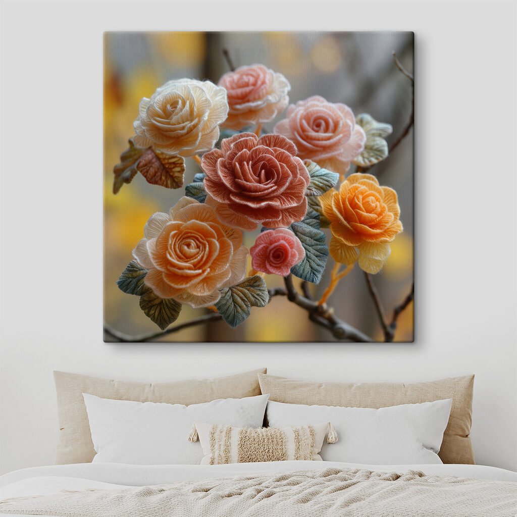 Rozen met fijne nerfjes — interieur 2
