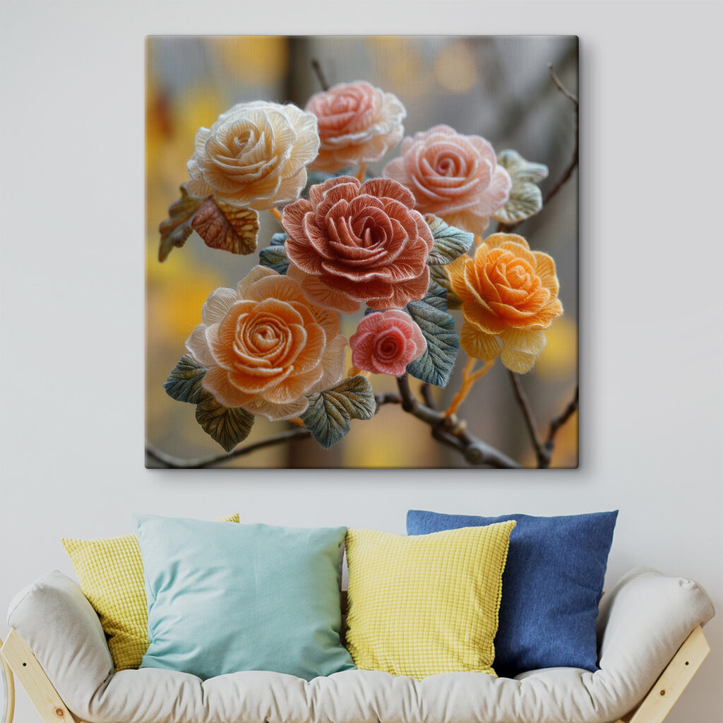 Rozen met fijne nerfjes — interieur 3